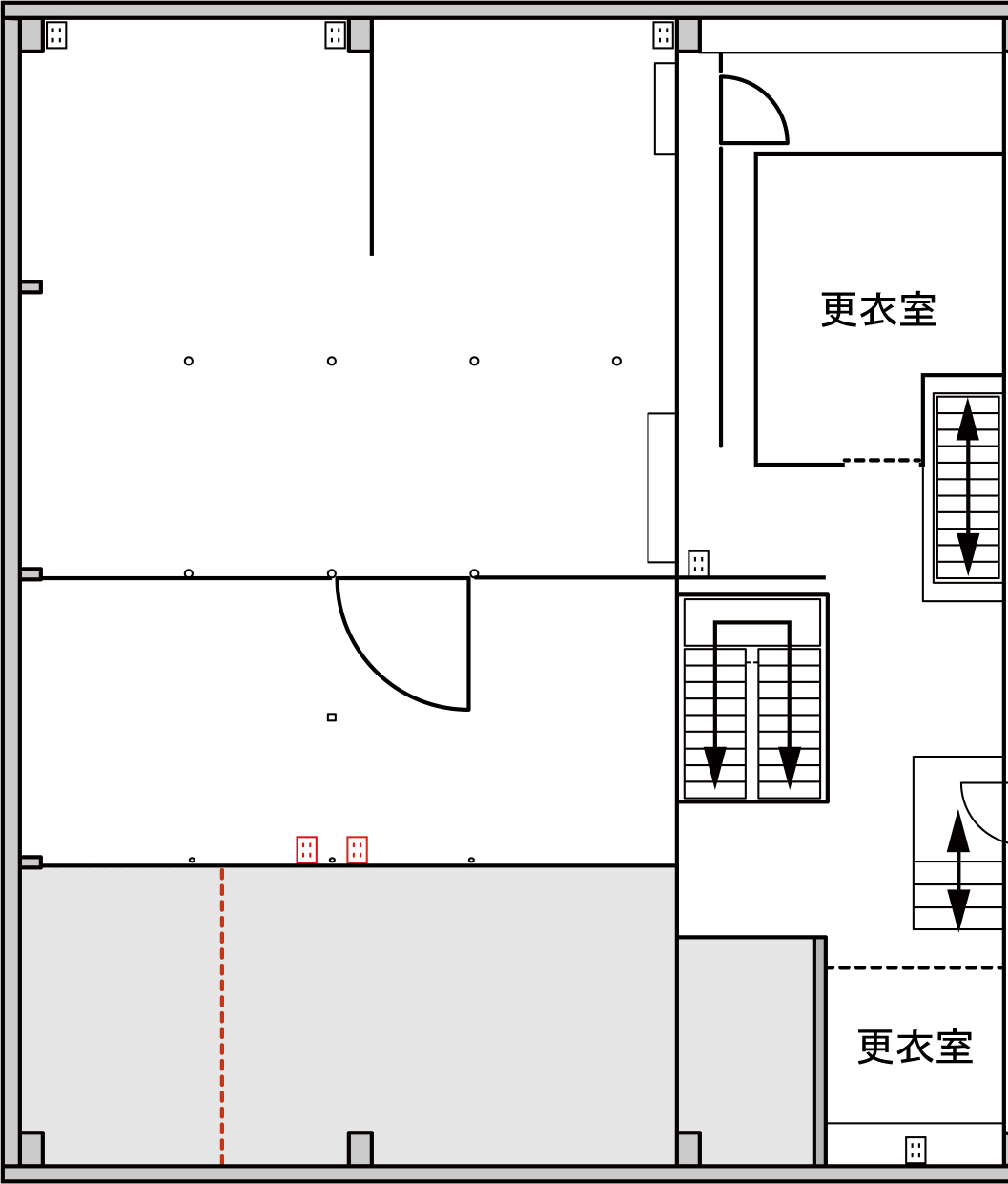 スタジオ1の2F