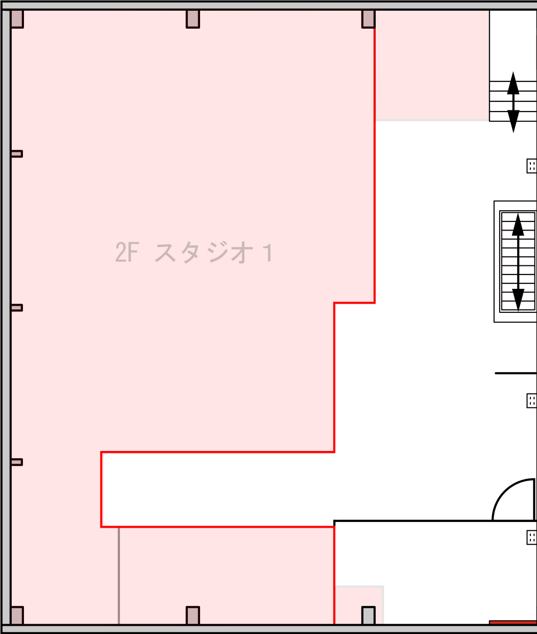 スタジオ1の3F